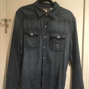 Men's Levi's western snapshirt
